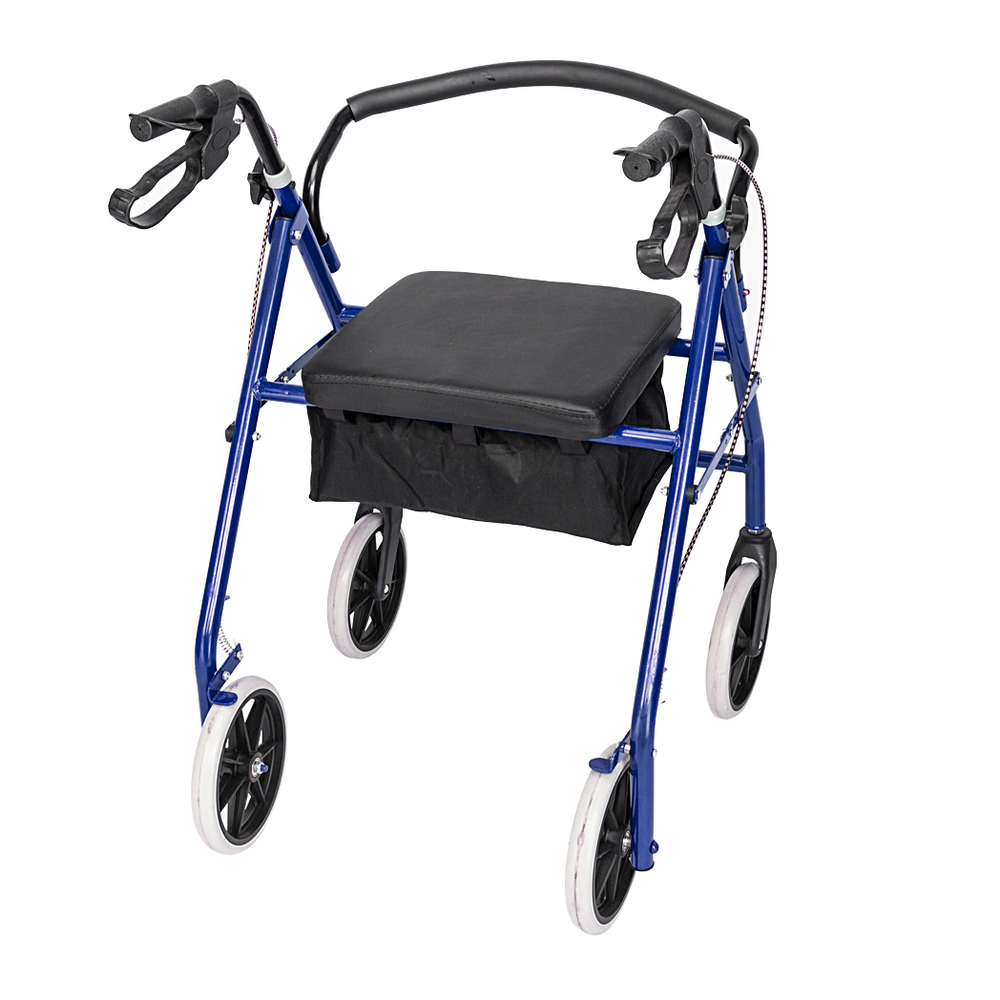 Iron Walker with Wheels Black & Blue