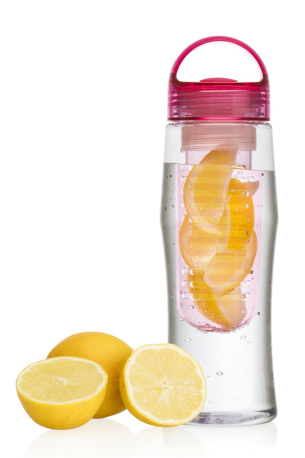 700ml Fruit Fuzer Infusion Infuser Water Bottle Infuser Aqua Hydration - BPA Free