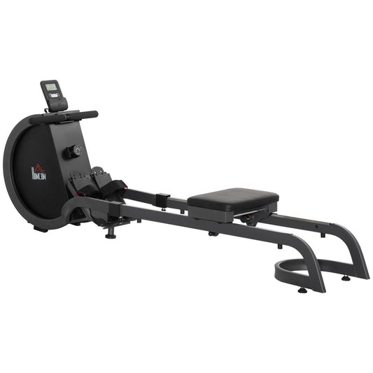 Magnetic Foldable Rower w/ 16-Level Adjustable Resistance for Home, Gym
