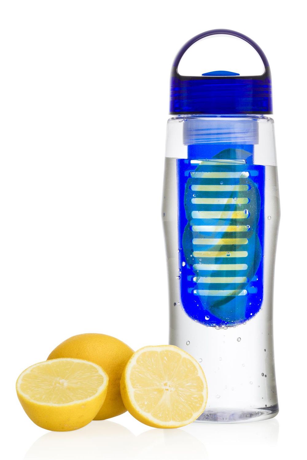 700ml Fruit Fuzer Infusion Infuser Water Bottle Infuser Aqua Hydration - BPA Free