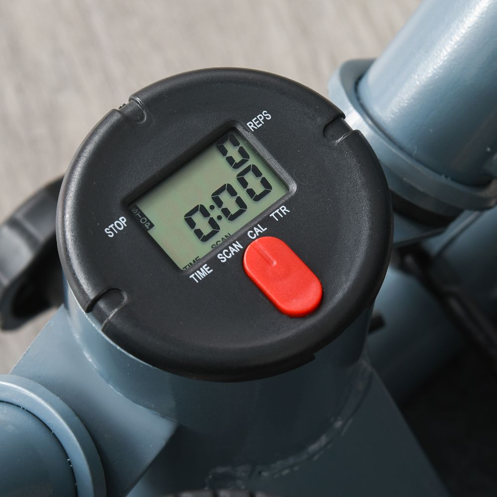 Mini Stepper Step Machine w/ Cushion Mat for Leg Arm Full Body Training HOMCOM