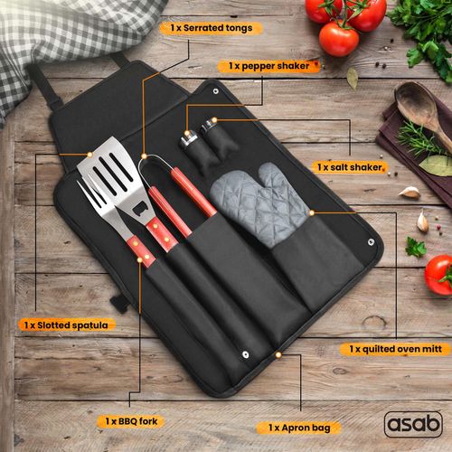 7pc BBQ Tools Set