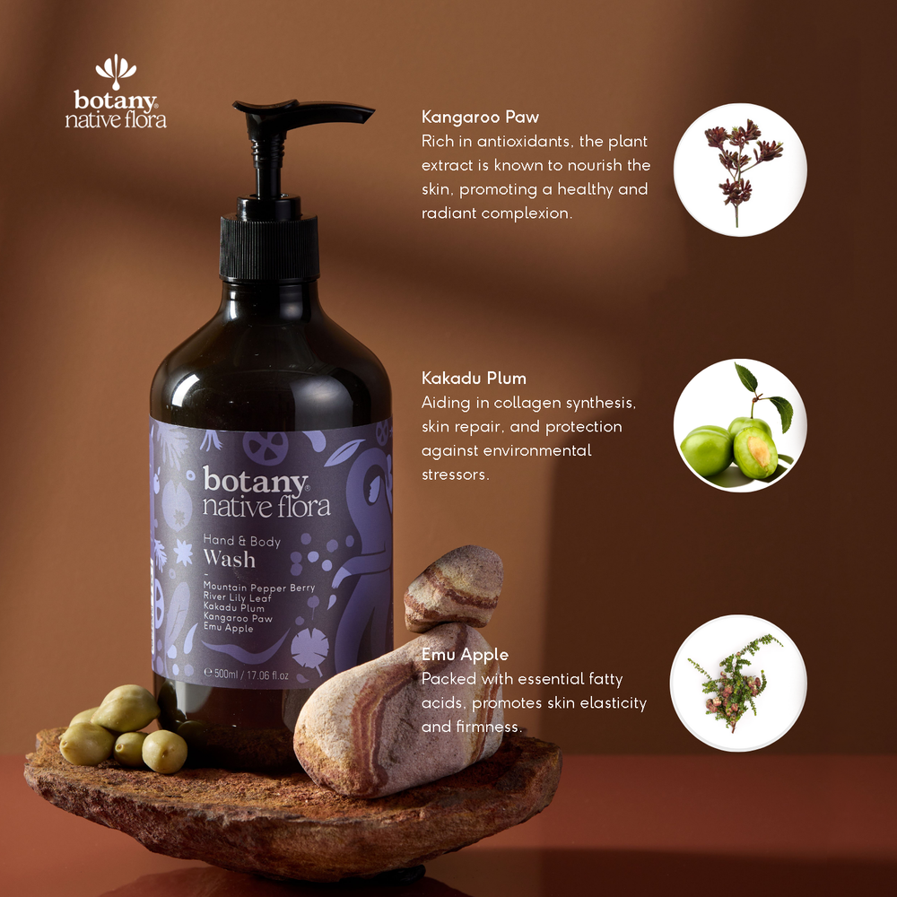 Botany Native Flora Hand and Body Wash 500ml