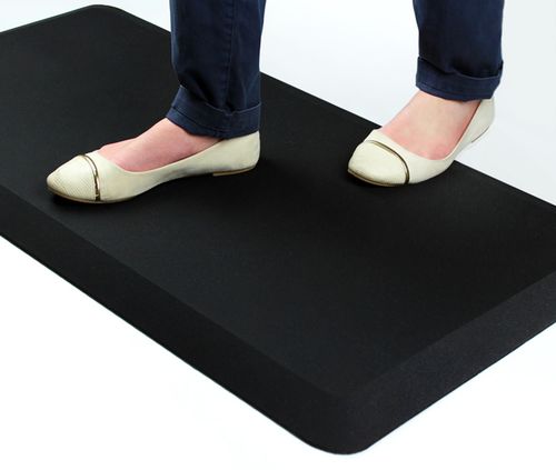 AFS-TEX® 3000 Black Active Anti-Fatigue Mat - 50 x 100cm