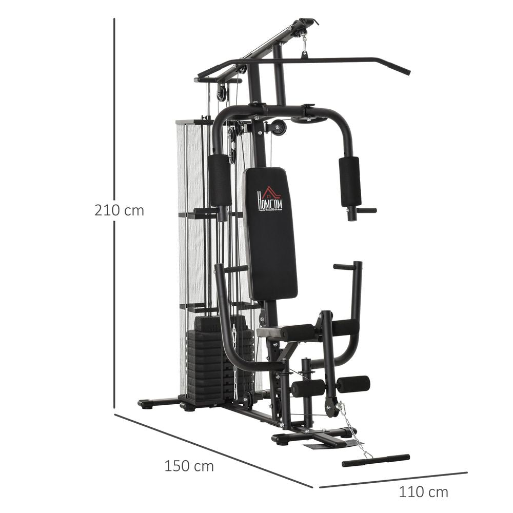Multifunction Home Gym Weight Training Station Fitness Strength Machine HOMCOM