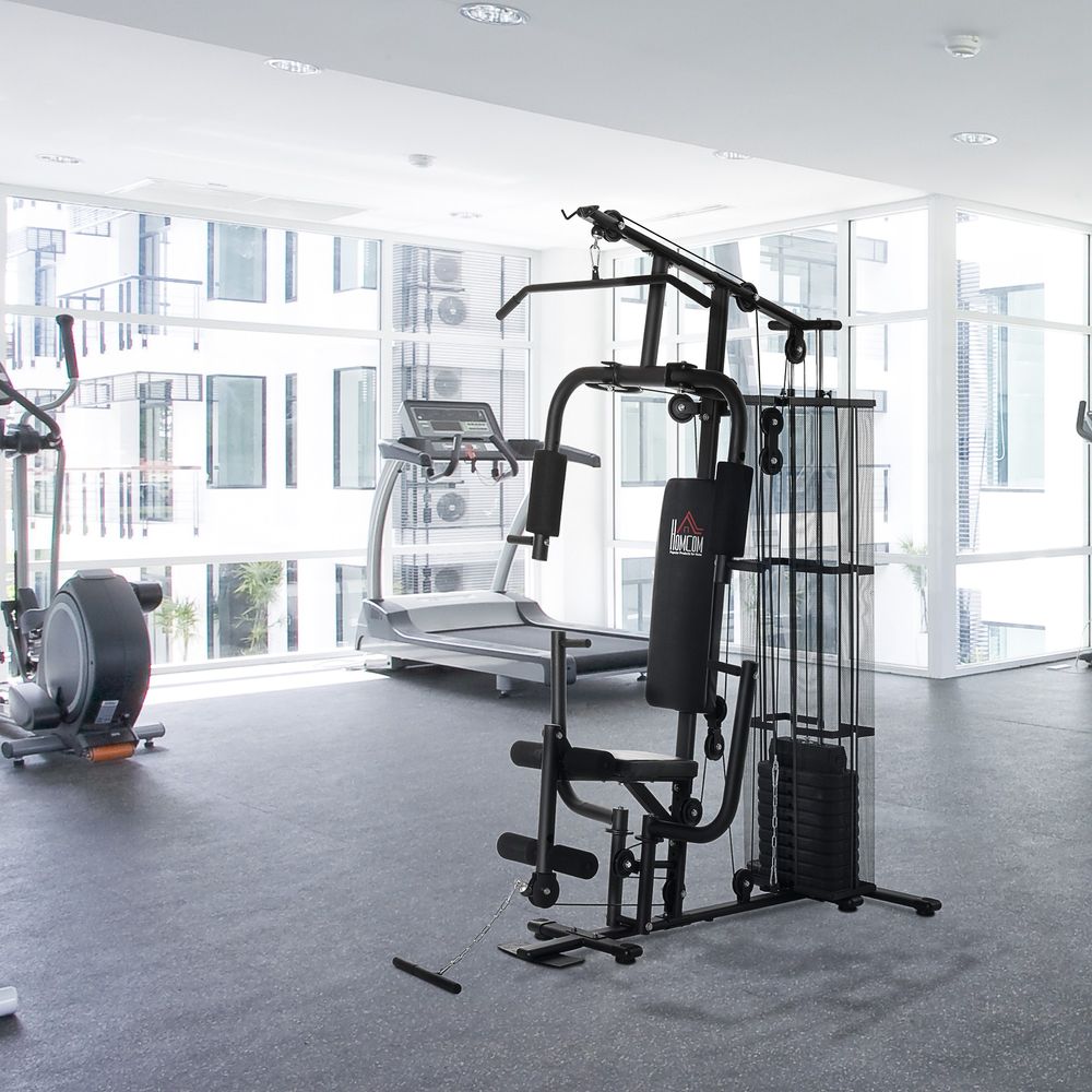 Multifunction Home Gym Weight Training Station Fitness Strength Machine HOMCOM