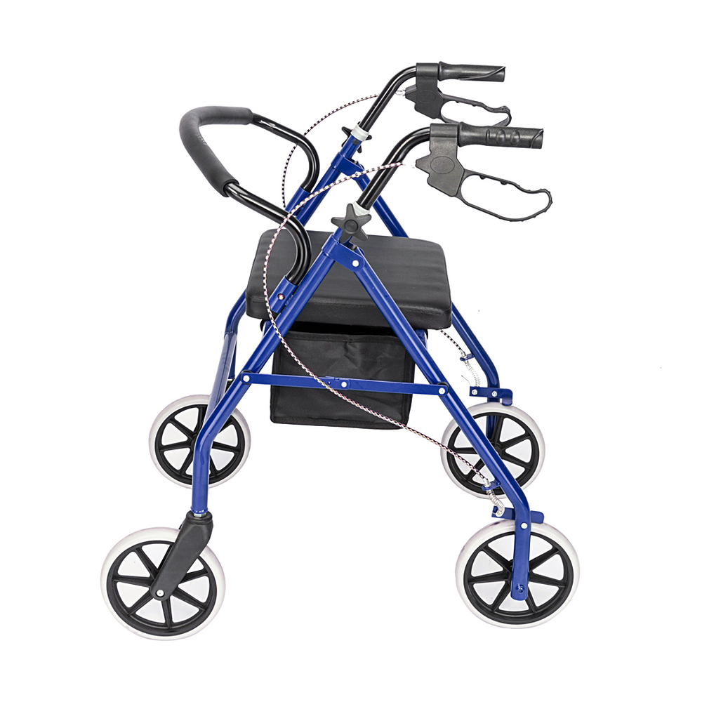 Iron Walker with Wheels Black & Blue