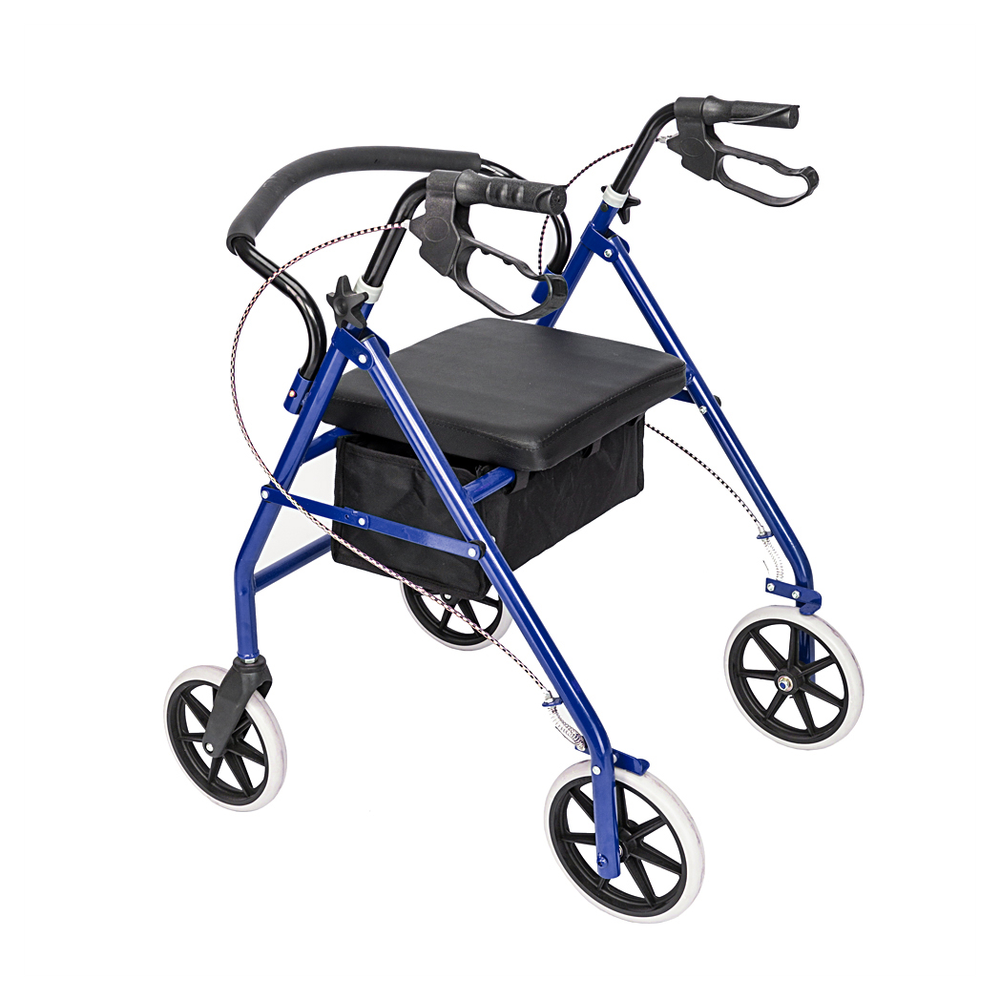 Iron Walker with Wheels Black & Blue