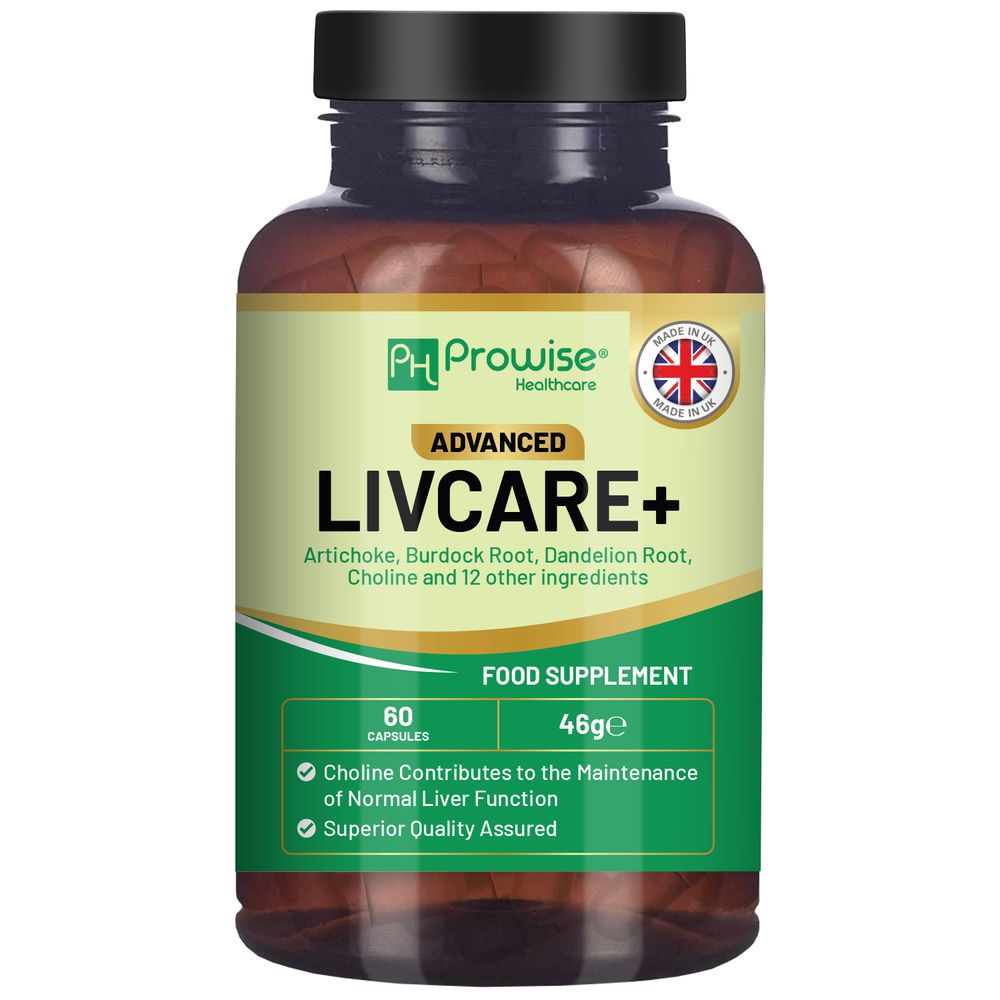 Advanced Livcare+ 60 Capsules for men and women by Prowise