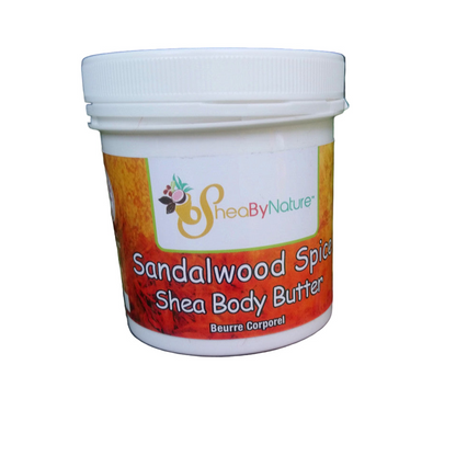 Sheabynature 250g Sandalwood Spice Body Butter for very dry skin. Wit Pure Shea Butter.