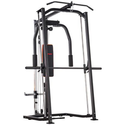 SPORTNOW Multi-Gym Smith Machine Power Cage for Home Gym Weight Lifting