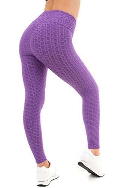 SOLID HONEYCOMB SEAMLESS LEGGING PUR M M