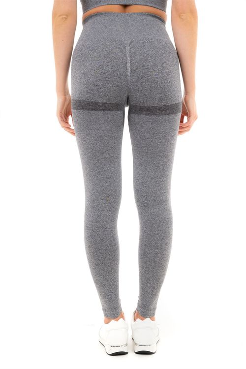 SOLID MARL WITH BUM LIFT LEGGINGS CHA L