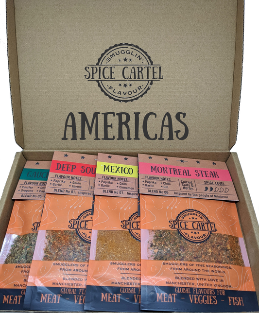 Americas Spice Gift Box | Flavours From North & South America