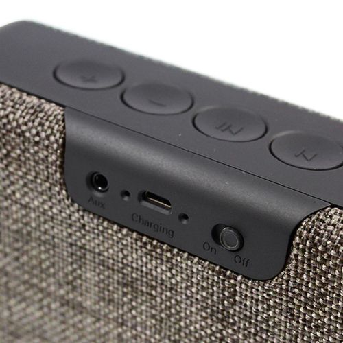 Soundz Fabric Bluetooth V4.1 Active Portable Speaker SZ250 & SZ300[SZ300 - Brown]