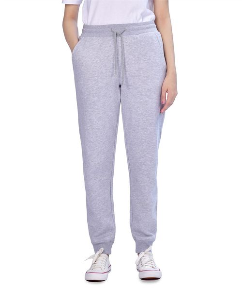 LADIES JOGGING BOTTOMS GREY MARL M