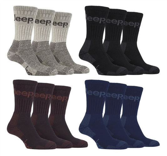 Jeep - 3 Pr Basic Sports Socks