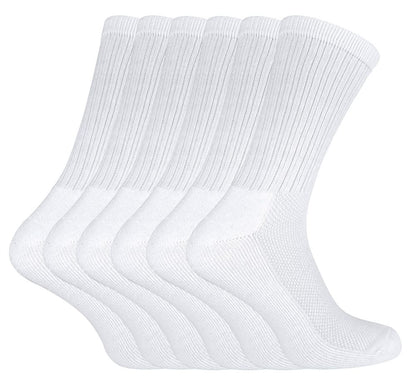 6 Pairs Bamboo Sport Socks