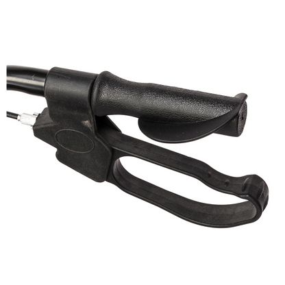 Steel Walker with Wheels Black