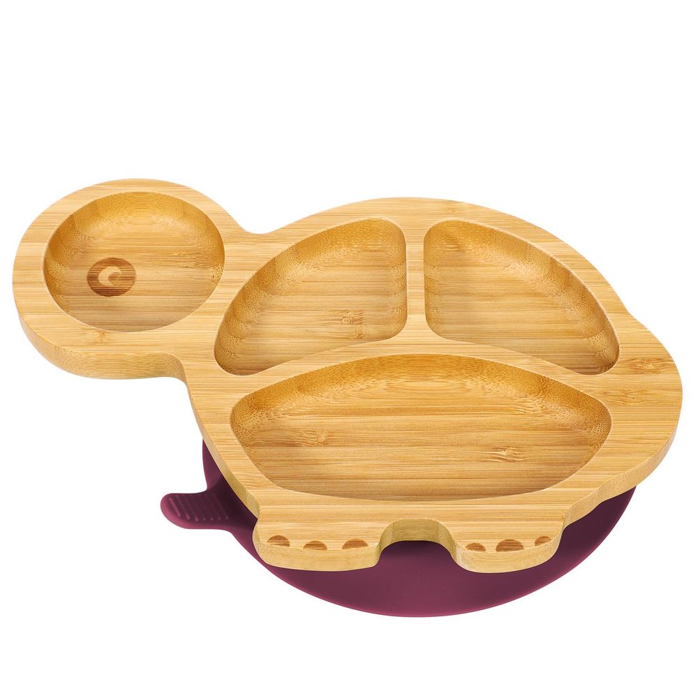 VINSANI BAMBOO TURTLE PLATE,BOWL & SPOON SET