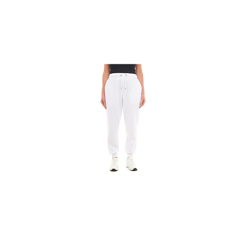 BASIC WOMENS CUFFED HEM JOGGER WHITE XS