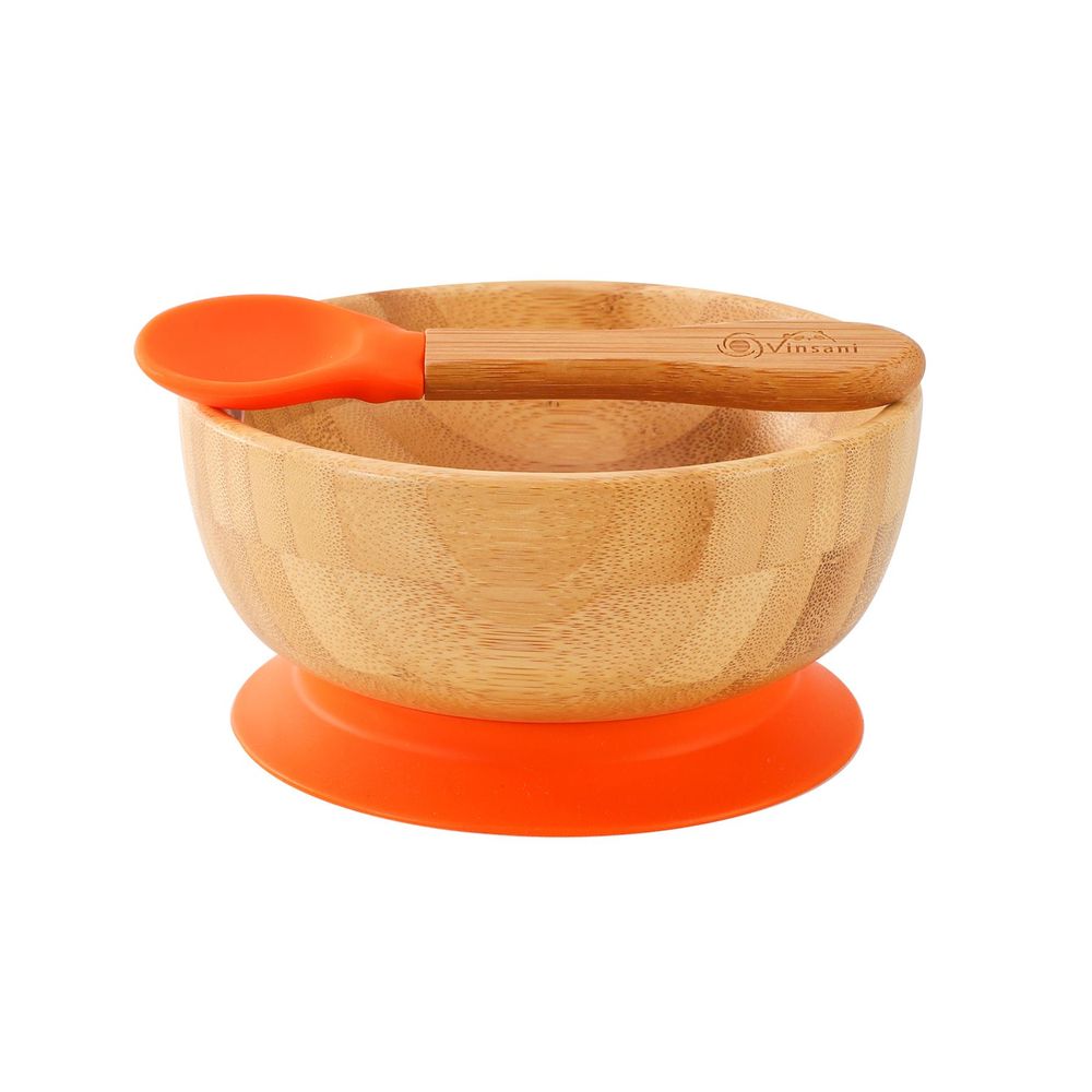 VINSANI BAMBOO BOWL & SPOON SET