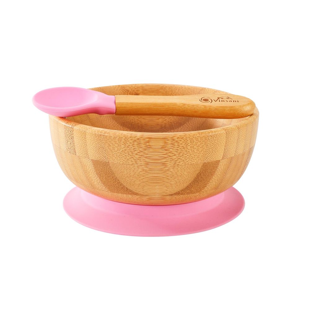 VINSANI BAMBOO BOWL & SPOON SET