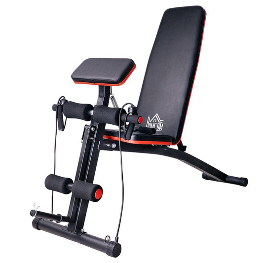 Foldable Weight Training Bench 7 Incline Adjustable Workout